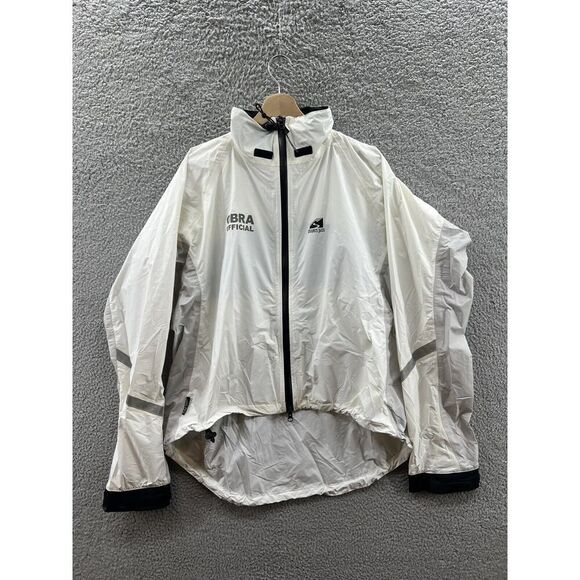 Showers Pass Double Century RTX White Cycling Jacket Adult Size - Picture 1 of 3